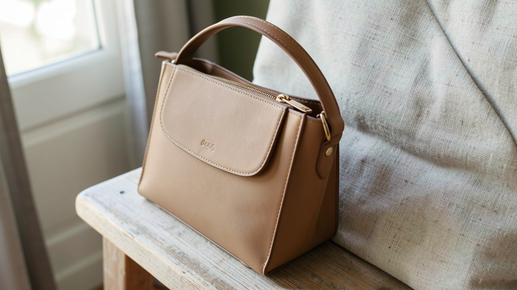 Detalhe fotográfico relacionado a Estrutura vs. Fluidez: A mensagem que o formato da bolsa envia ao seu look